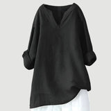 Nicole – Elegante Damen Tunikabluse in Black