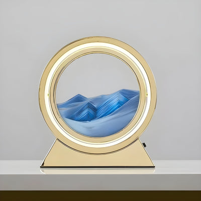 SandFlow Lampe – 3D Sandscape LED Tischlampe