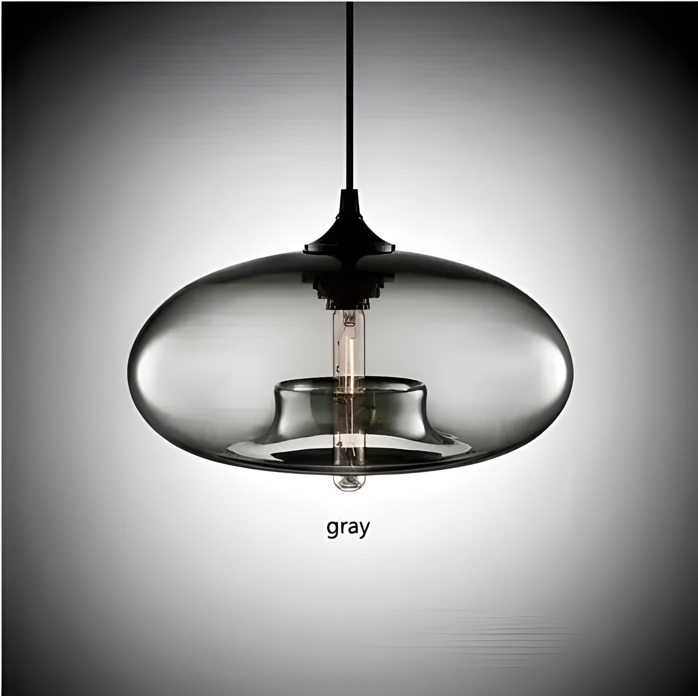 EtherealGlow Light - Nordische farbenfrohe Glas-Pendelleuchte