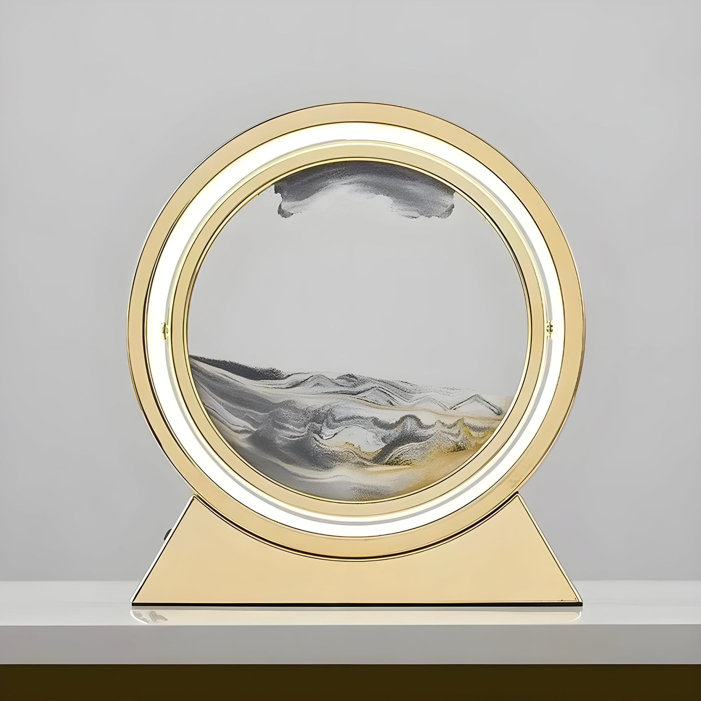 SandFlow Lampe – 3D Sandscape LED Tischlampe