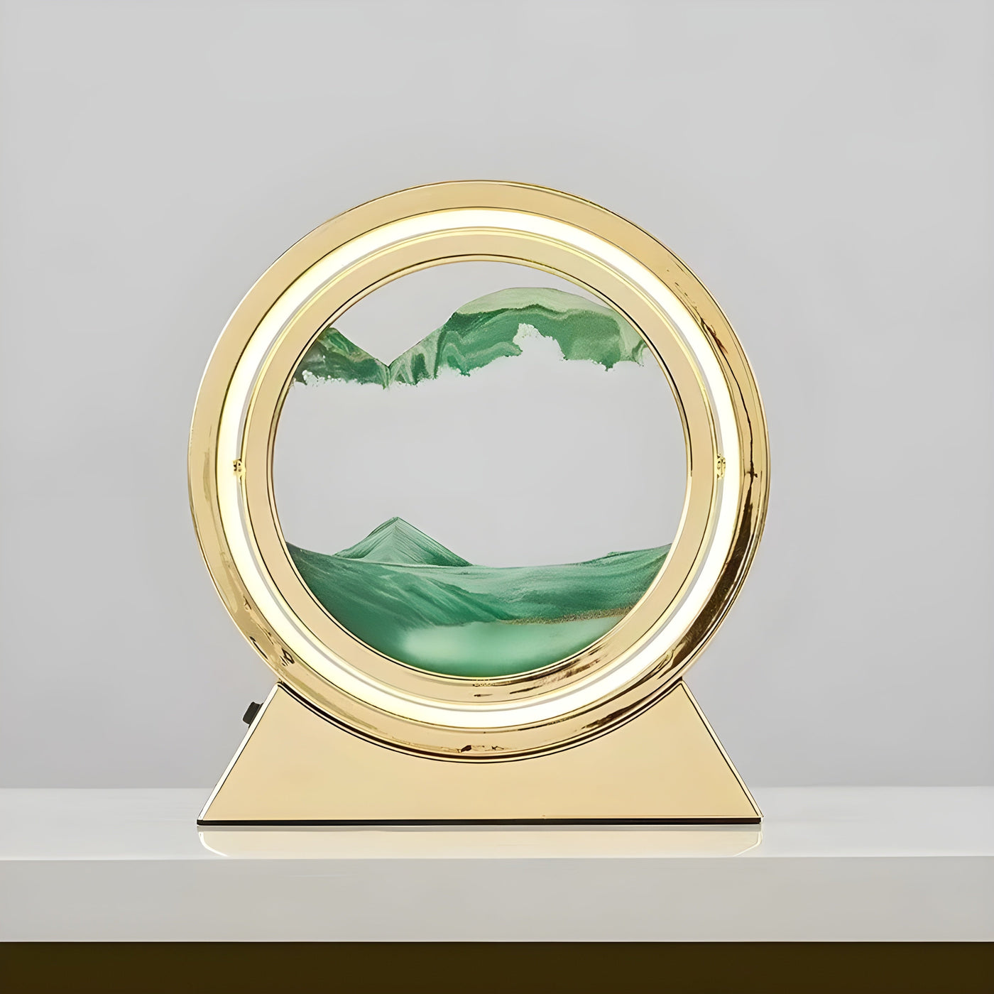 SandFlow Lampe – 3D Sandscape LED Tischlampe