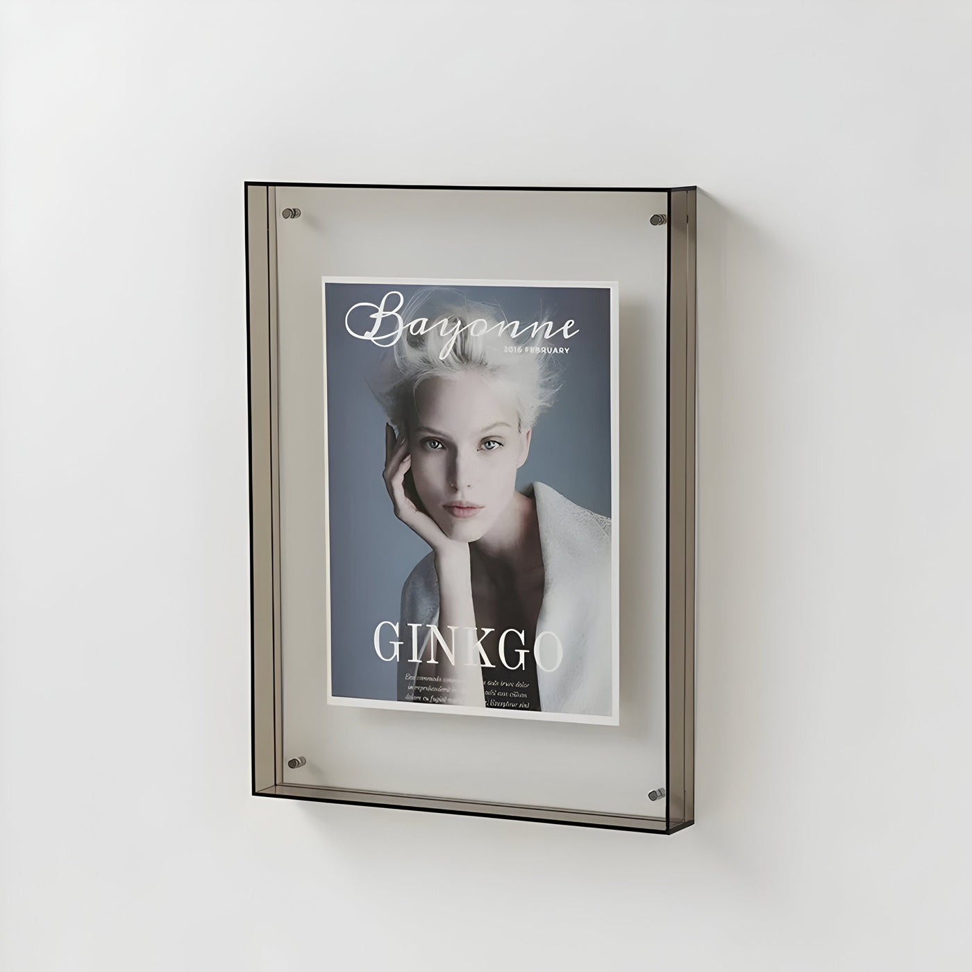 StylishSnap Frame – Farbiger Transparenter Acryl Bilderrahmen