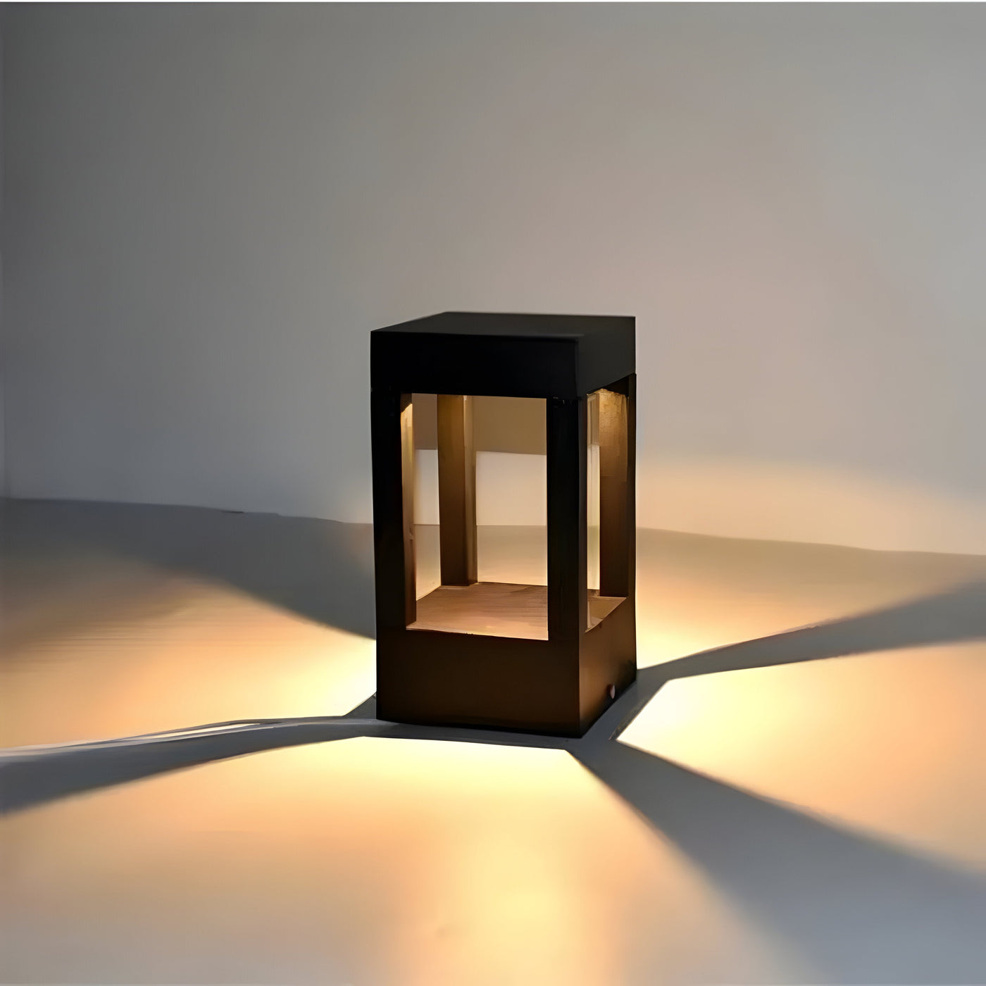 LumoPost - Wasserdichte LED-Rasenleuchte aus Aluminium