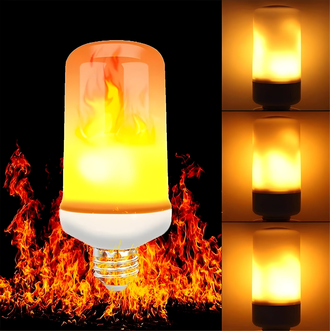 FlameGlow Light – Dekorative LED-Flammenbirnen