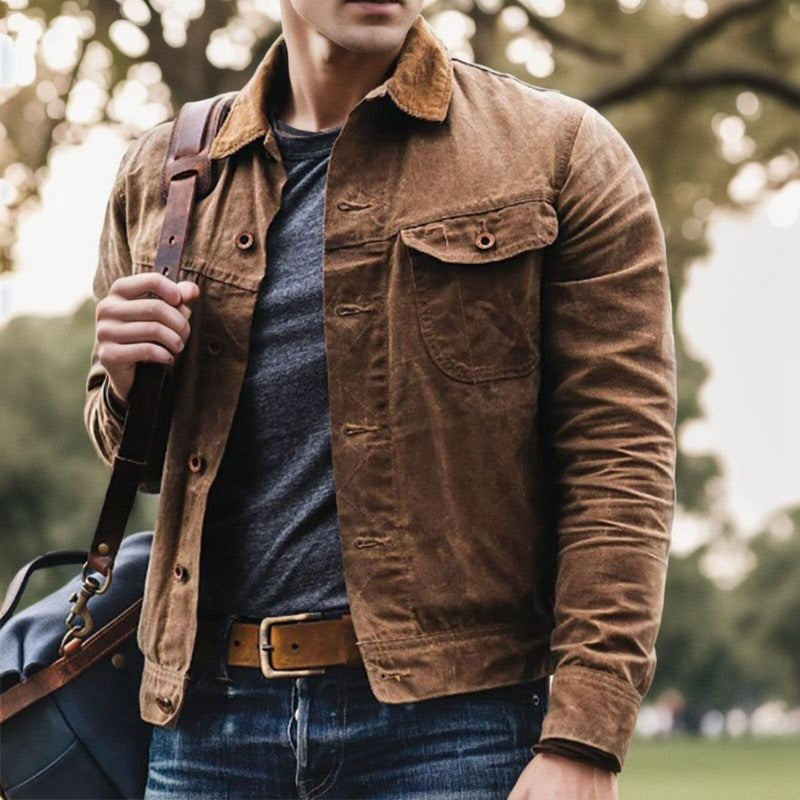 Gerald - Herren Vintage Retro Jacke