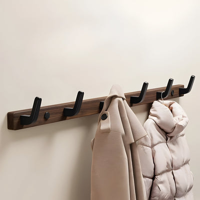 WalnutWisp Hook – Walnuss Holz Wandhaken