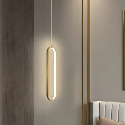 GildedGlow Light - Dekorative LED-Hängelampe