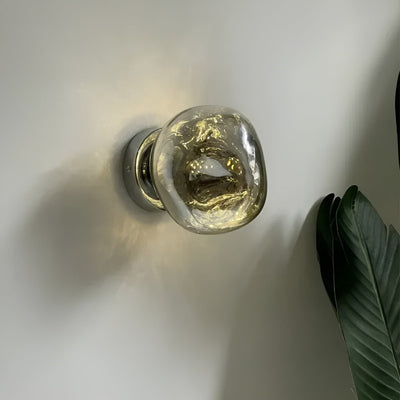 GlazeScape Light – Skandinavische Lava-Glas-Wandleuchte