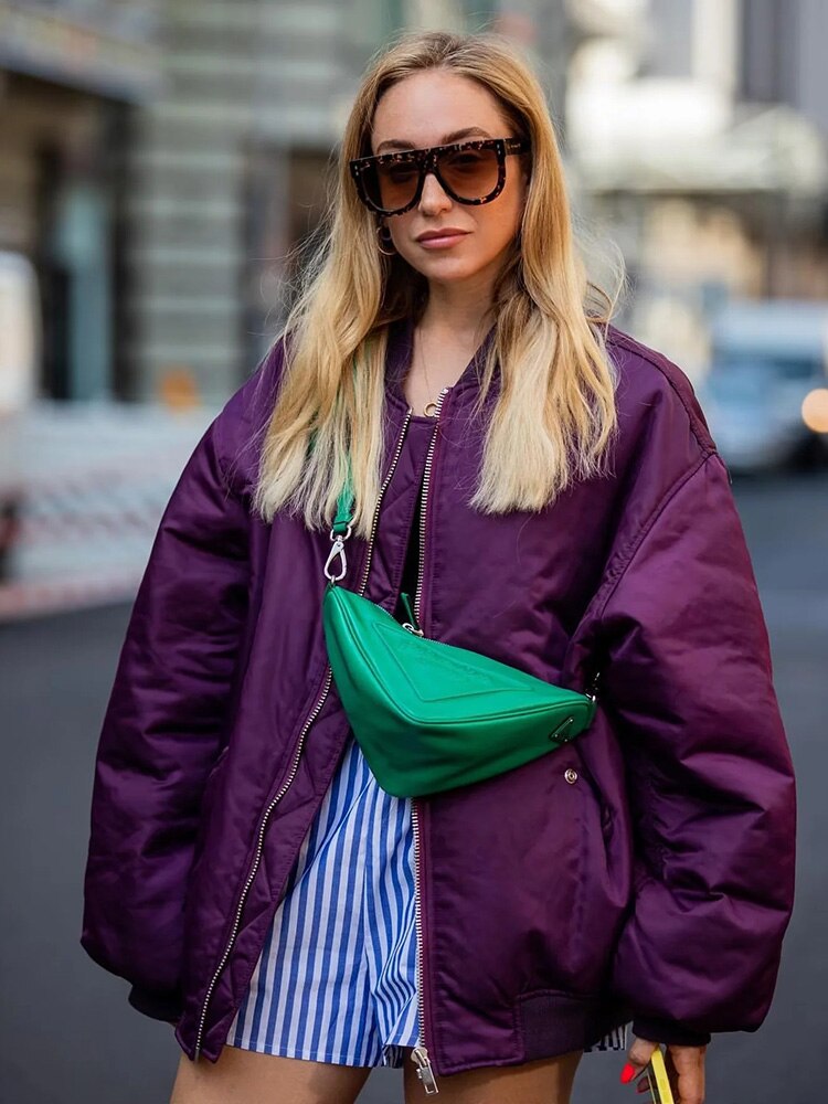 Lisa - Oversized Bomberjacke Damen