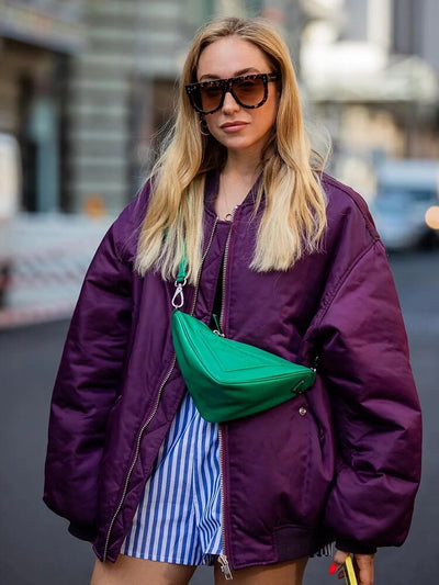 Lisa - Oversized Bomberjacke Damen