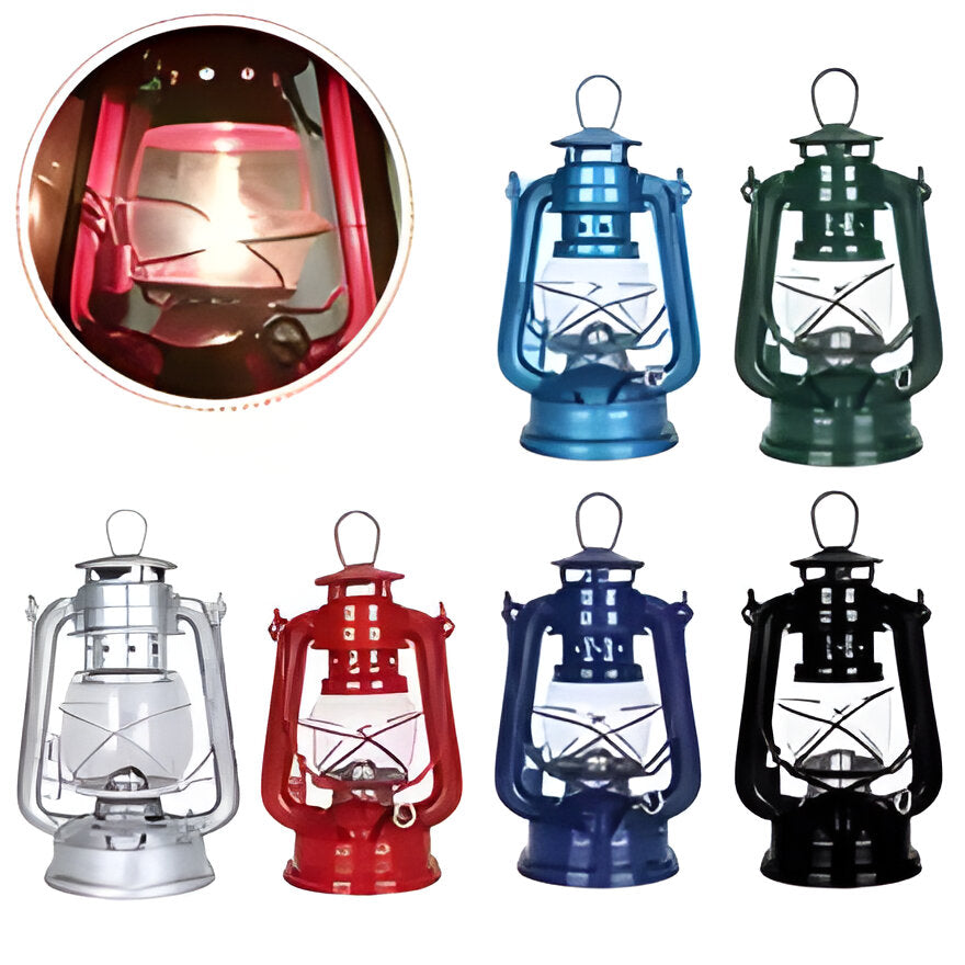 RusticLite - Kerosin-Außenlampe im Retro-Stil