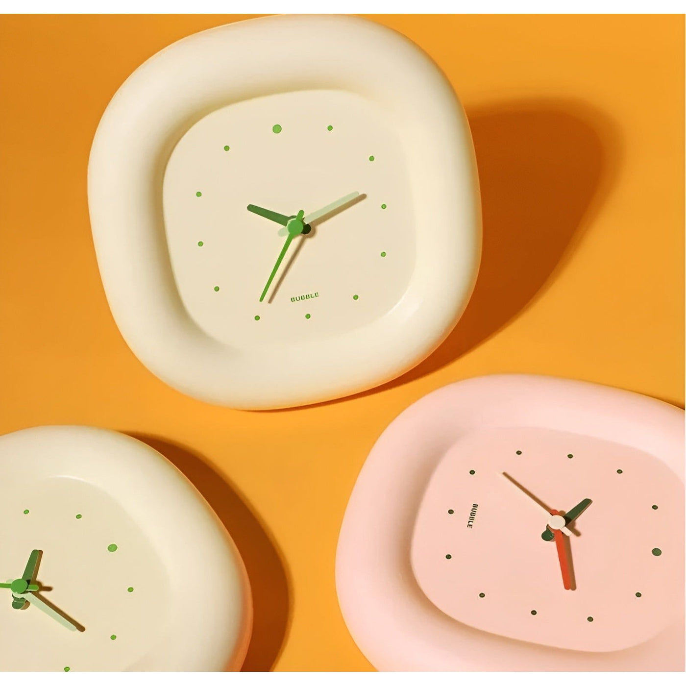 BubbleTime Clock - Multifunktionale Creme-Bubble-Uhr