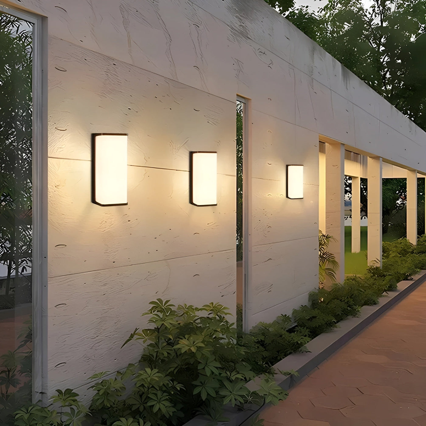 VistaGlow Light - Moderne wasserdichte Balkon-Wandlampe