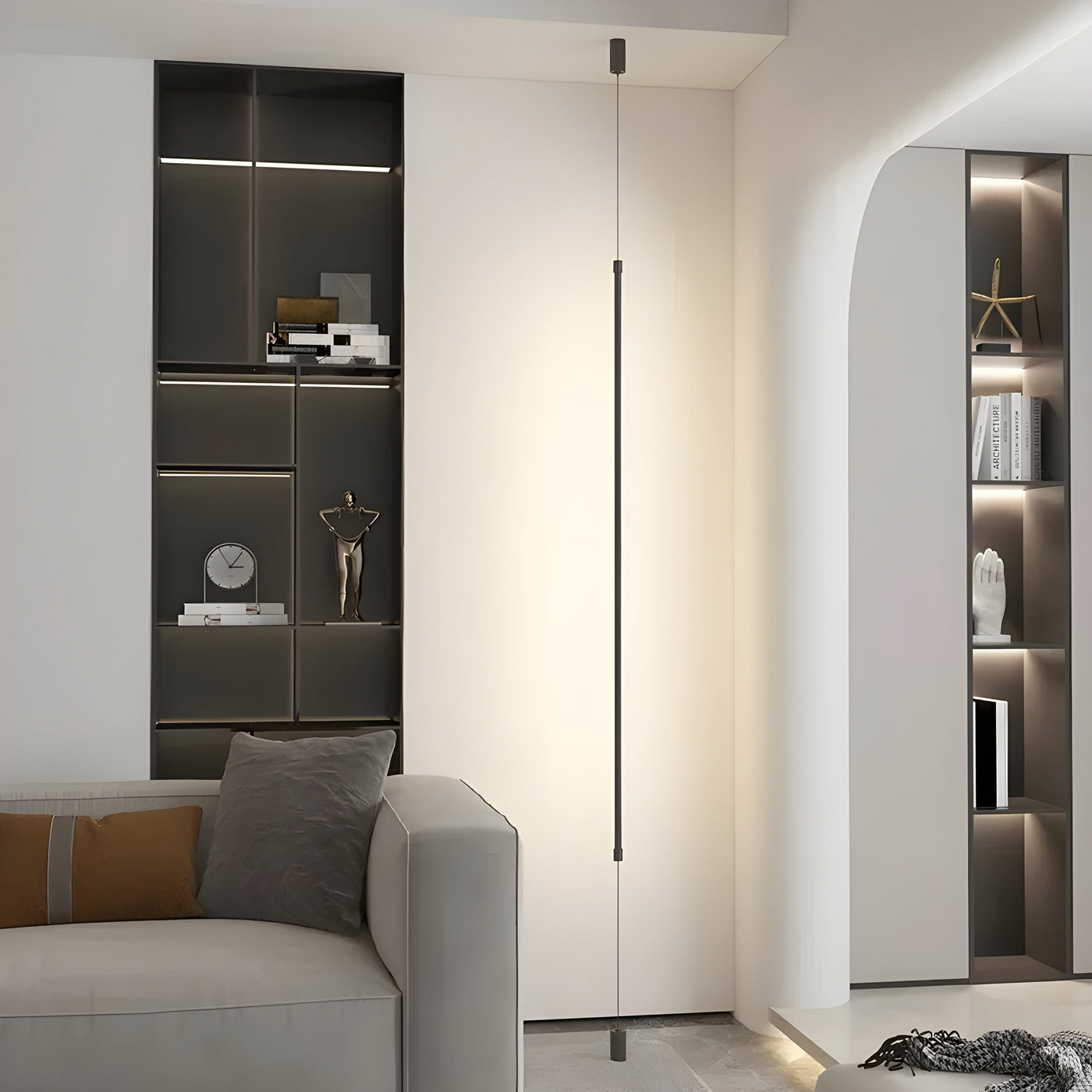 LineaNord Light - Nordic Minimalist Slim Line LED-Bodenleuchte