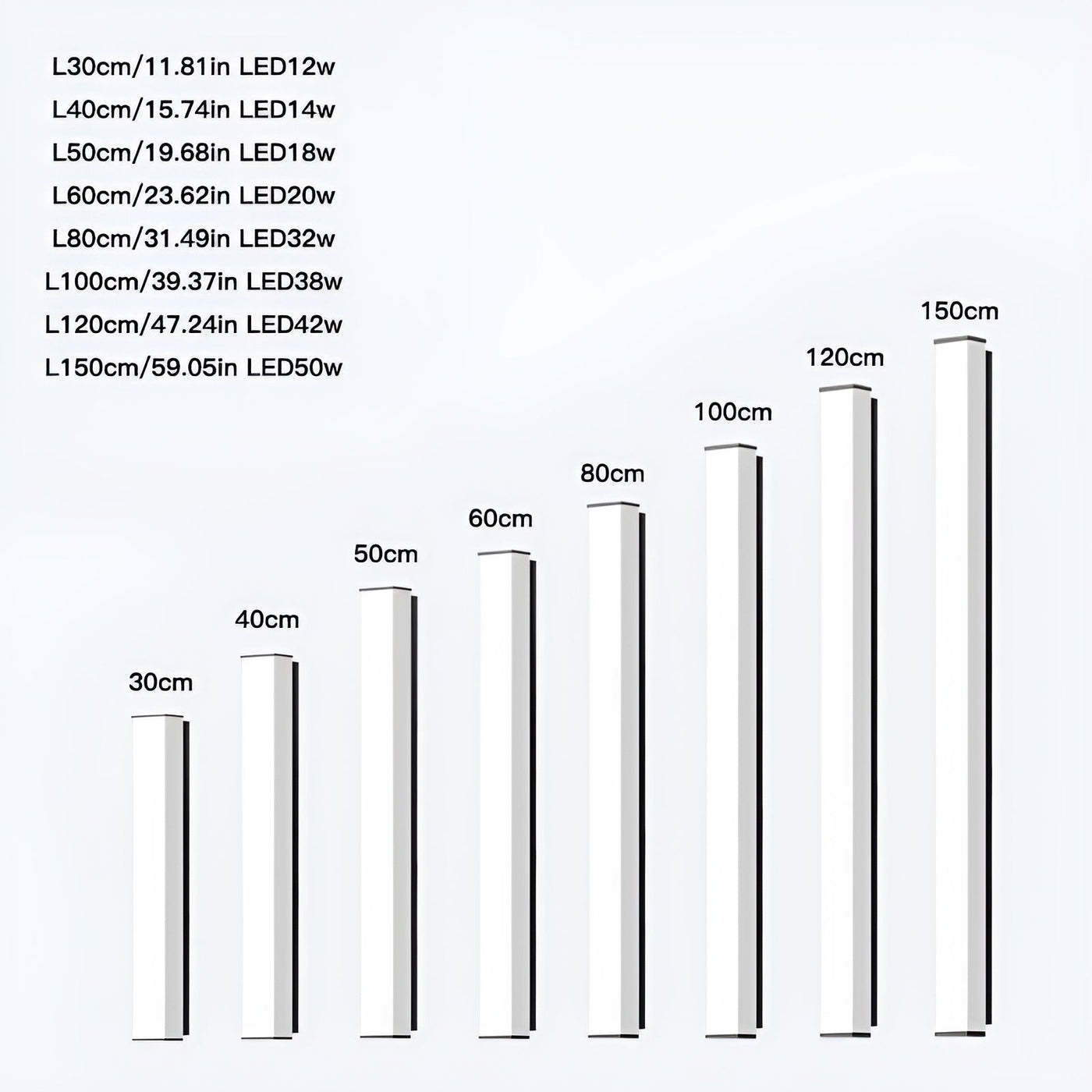 SteelLuxe Light – Wasserdichte Wandlampe für Außen- und Innenbereiche