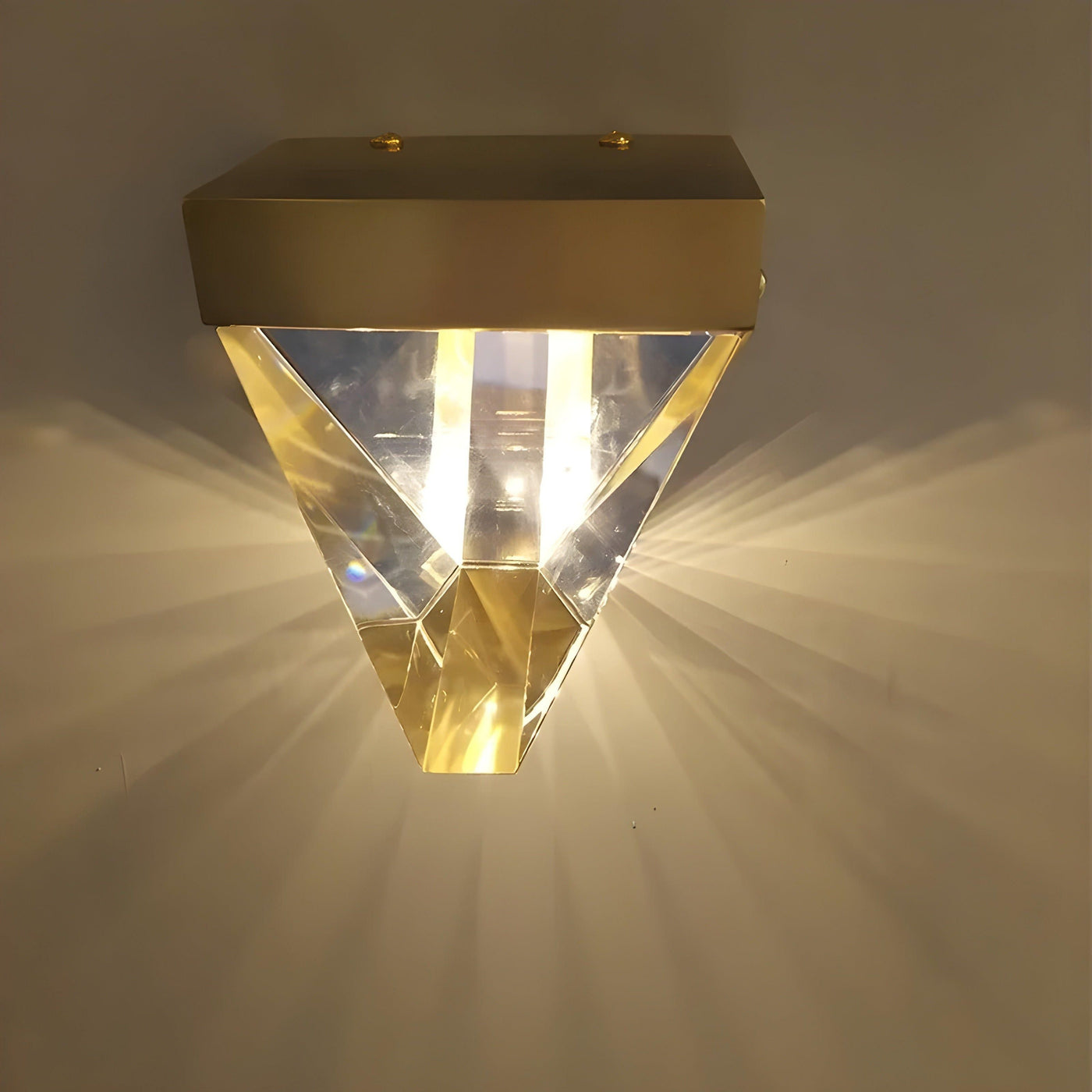 LumiCrystal Light - Minimalistische Kristall-LED-Korridor-Deckenlampen