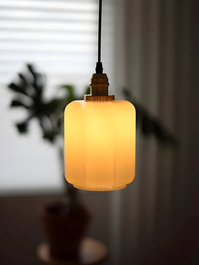 LumiNordic Light – Japanisches Glas-Pendelleuchte