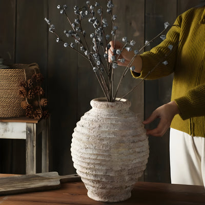 TimelessClay Vase - Retro Handgefertigt Töpferei Vase