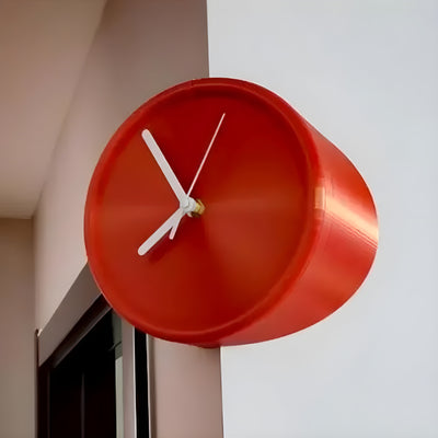 TimelessSphere Clock – Dekorative Eck-Wanduhr