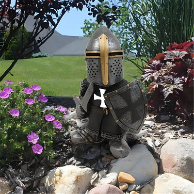 NobleKnight Statue - Miniatur-Ritter Garten Statue