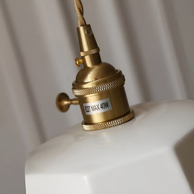 TokyoCharm Light – Japanische Hängelampe aus bedruckter Keramik