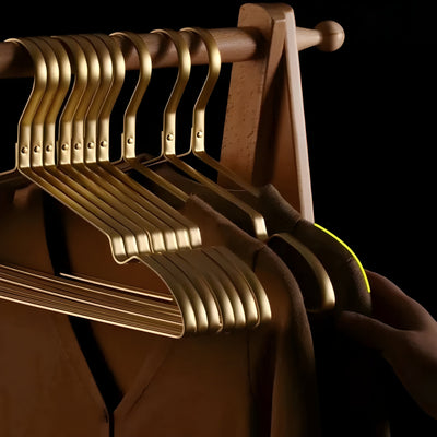 CozyRack Hanger - Langlebiger Matter Metallbügel