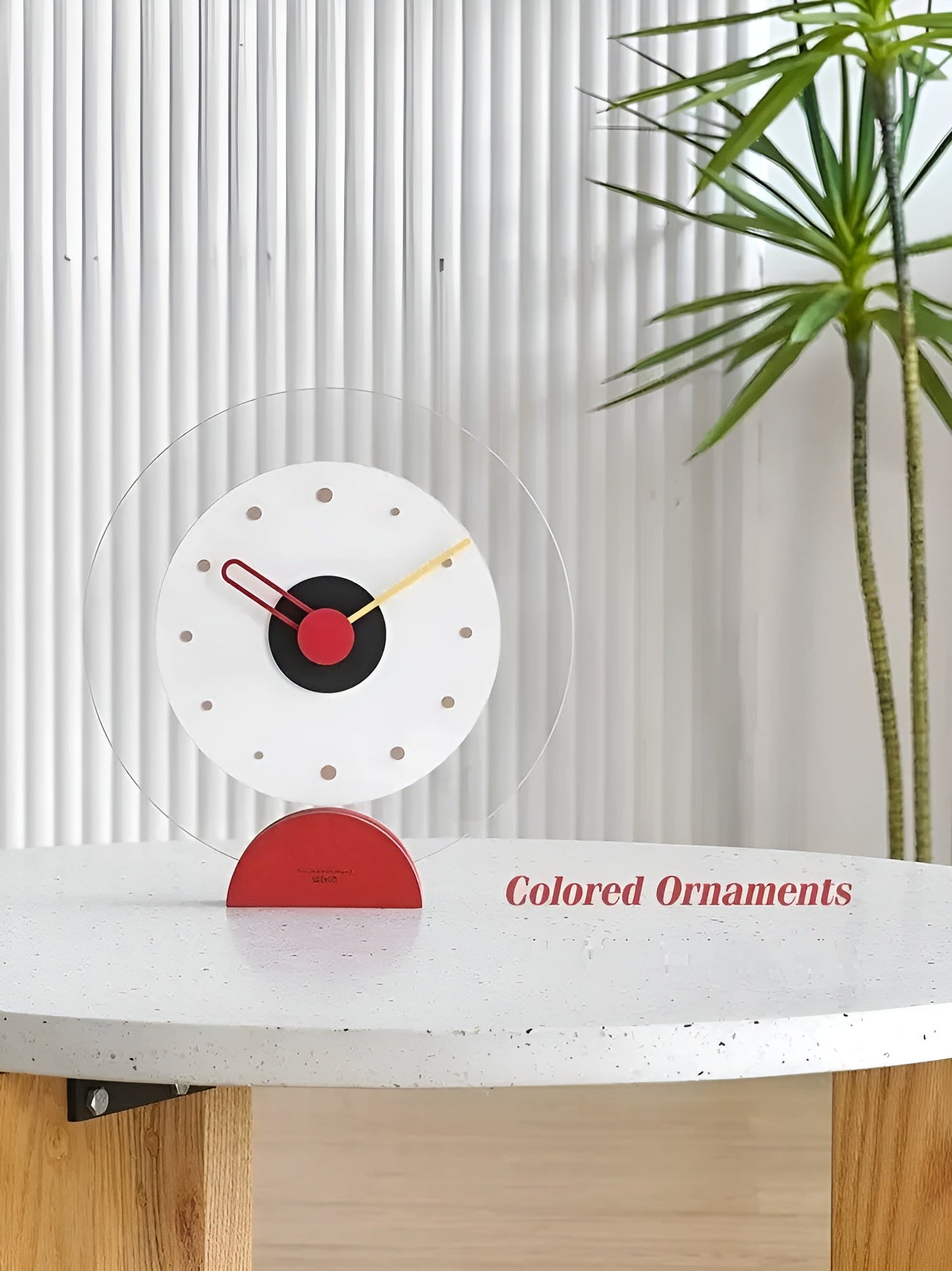 LumeEdge Clock - Minimalistischer Tischuhr