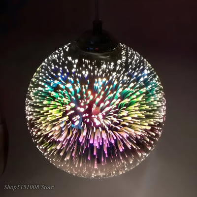 EclipseGlow Light - Moderne 3D Farbenfroh Pendelleuchte