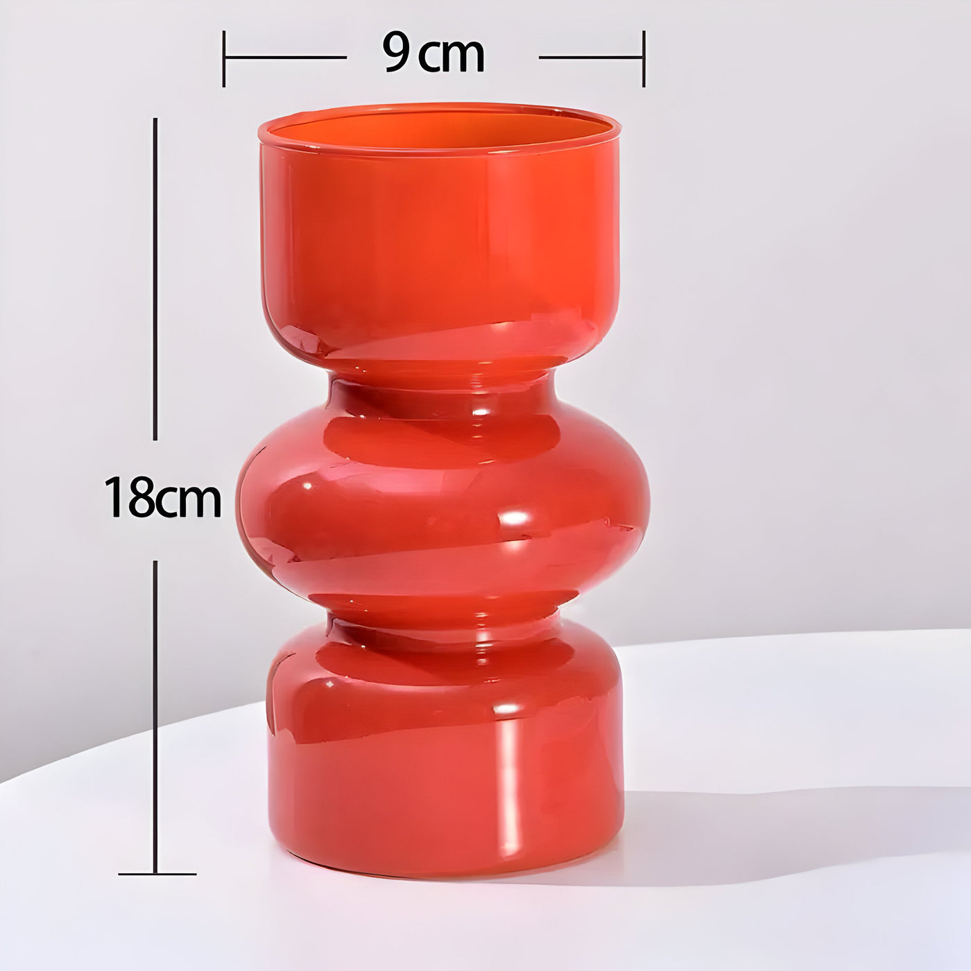 RetroFlora Vase - Hydroponische Retro-Glasvase