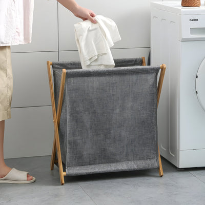 SereniBin Korb – Japanischer Wäschekorb aus Holz