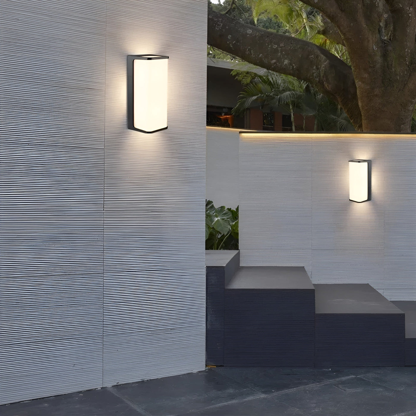 VistaGlow Light - Moderne wasserdichte Balkon-Wandlampe