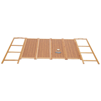 TidySole Rack – 4-stufiges Holzregal