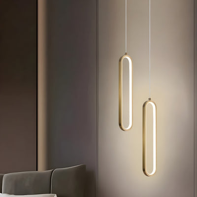 GildedGlow Light - Dekorative LED-Hängelampe