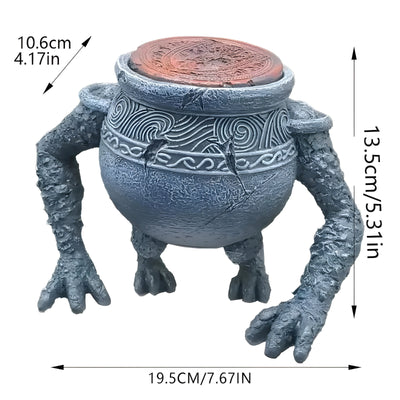 TerraKnight Pot - Gartenrand Dekorativer Blumentopf