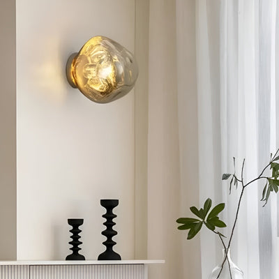 GlazeScape Light – Skandinavische Lava-Glas-Wandleuchte