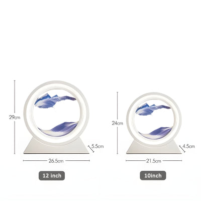 SandFlow Lampe – 3D Sandscape LED Tischlampe