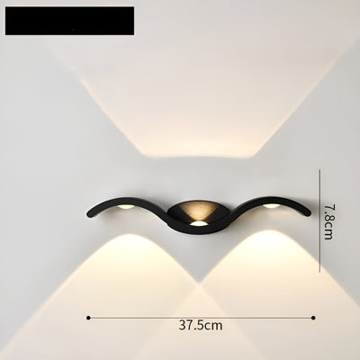 BrightGuard Light - Nordische Wasserdichte Wandleuchte