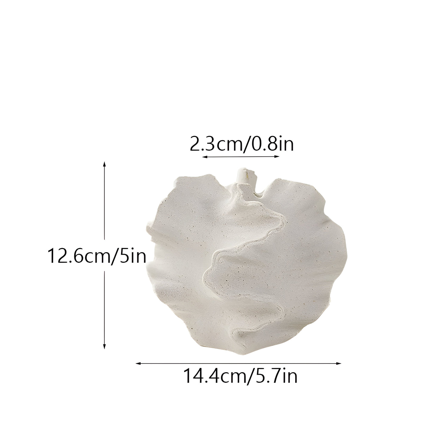 CeramiCoral Vase - Nordische Keramik Korallenblumenvase