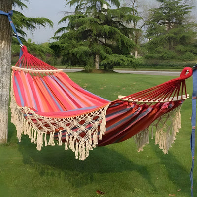 SkyLounge Hängematte - Faltbare Führung Outdoor Hangmatte