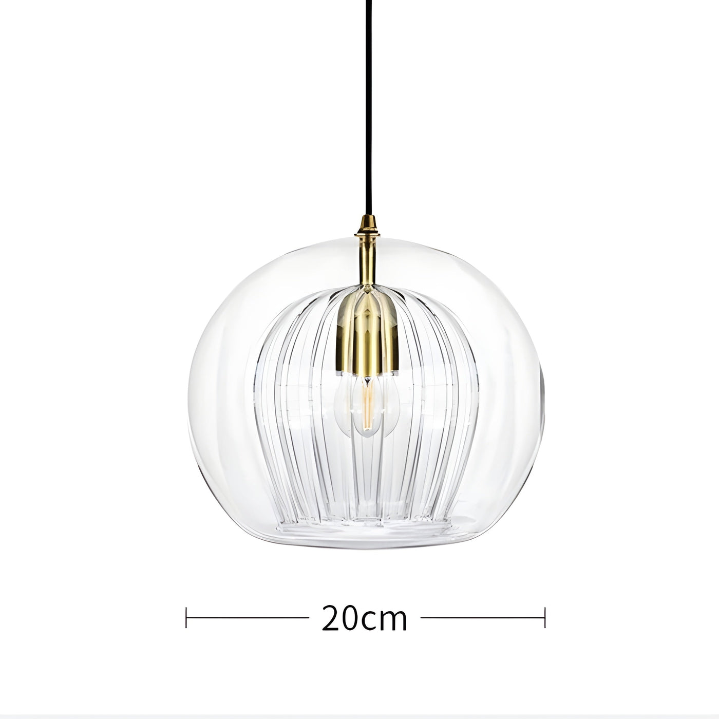 FrostedGlow Light – Moderne Glas-Pendelleuchte