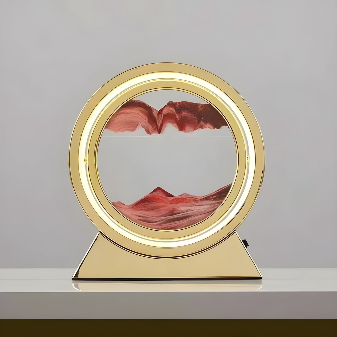 SandFlow Lampe – 3D Sandscape LED Tischlampe