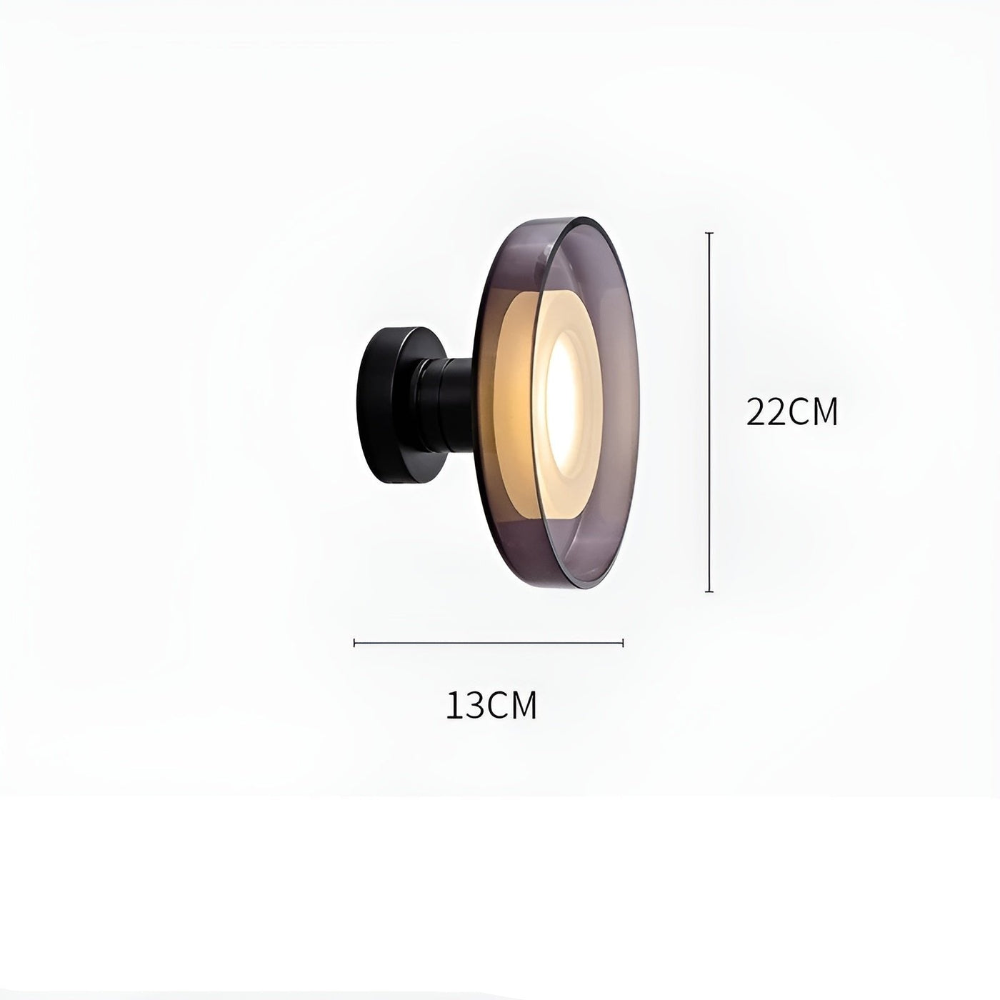 EclipseBowl Light – Moderne schalenförmige LED-Wandleuchte