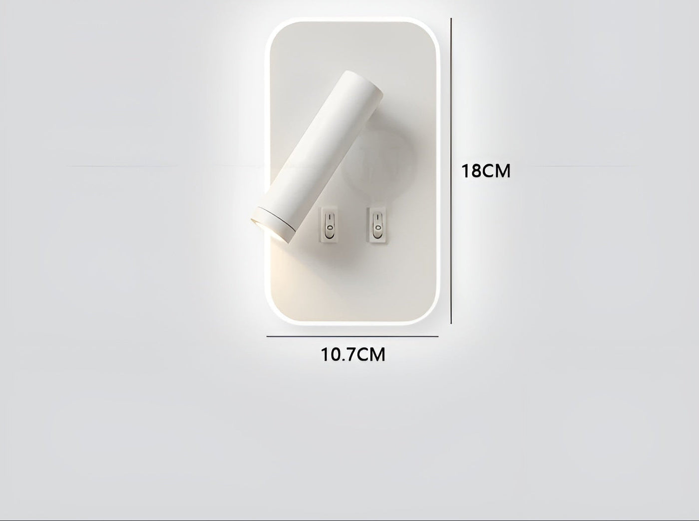 OrbiBeam Light – Verstellbare 350-Grad-Rotations-Wandleuchte