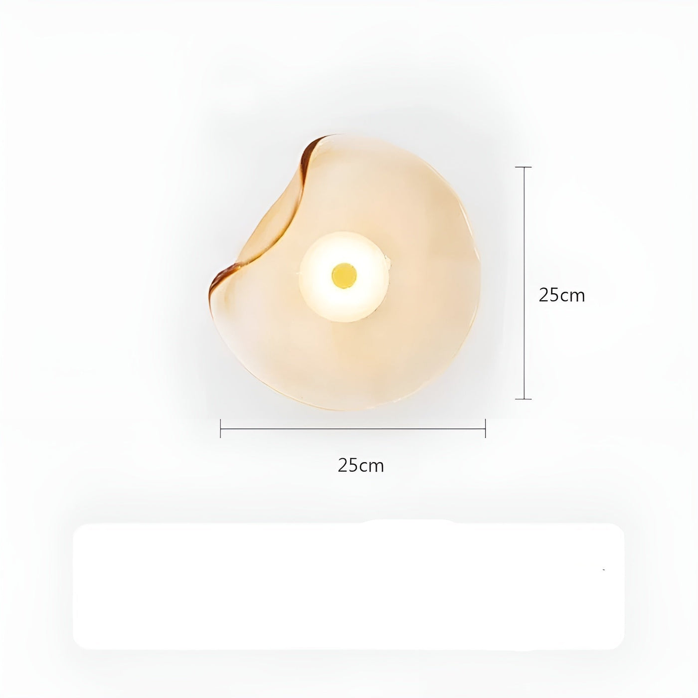 AmbientGlass Light - Modern Minimalistisches Glas-Wandleuchte