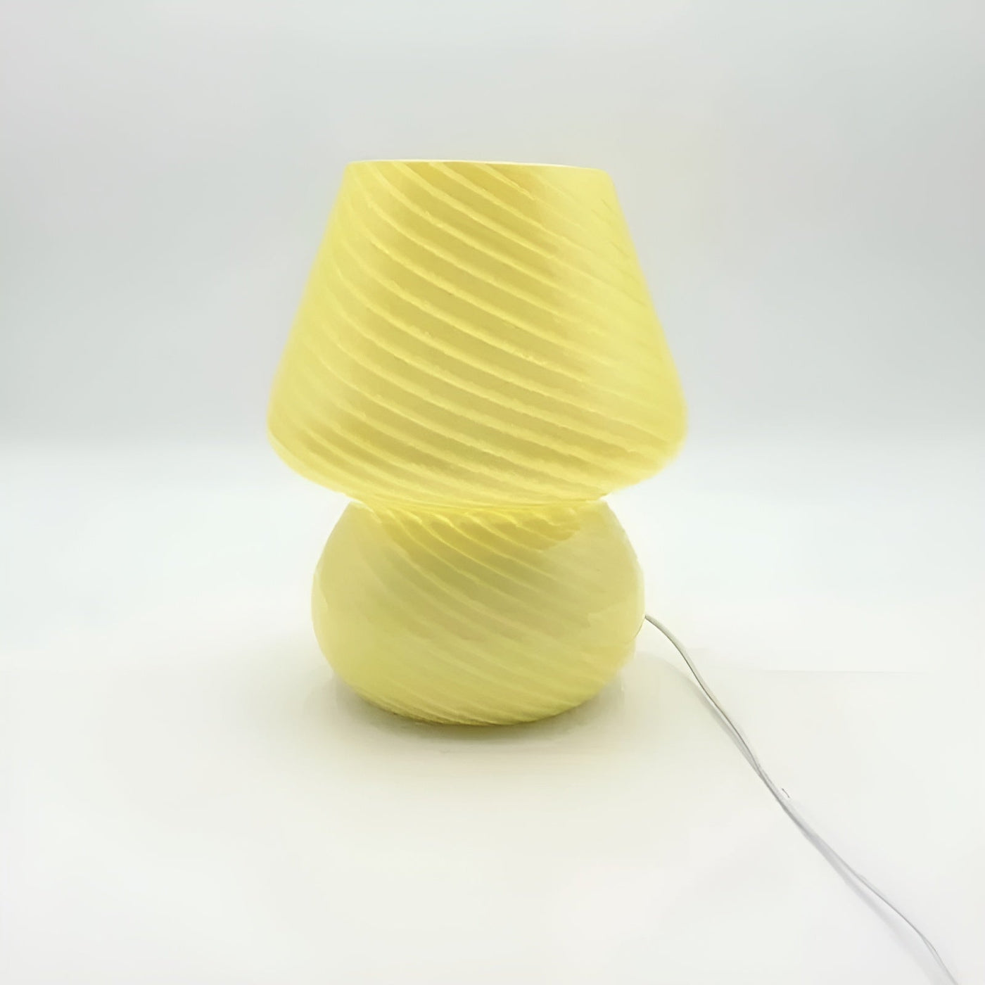 BedsideAura Lampe - Dekorative Glas-Tischlampe