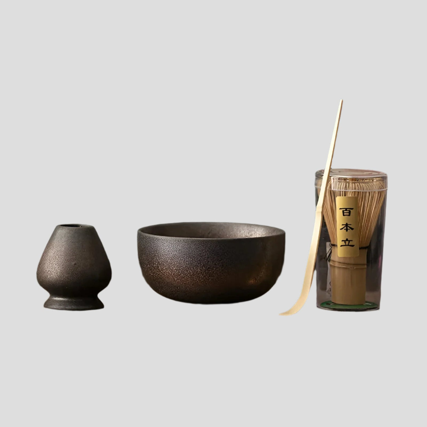 ChasenZen Set – 4-teiliges Japanisches Matcha Tee-Set