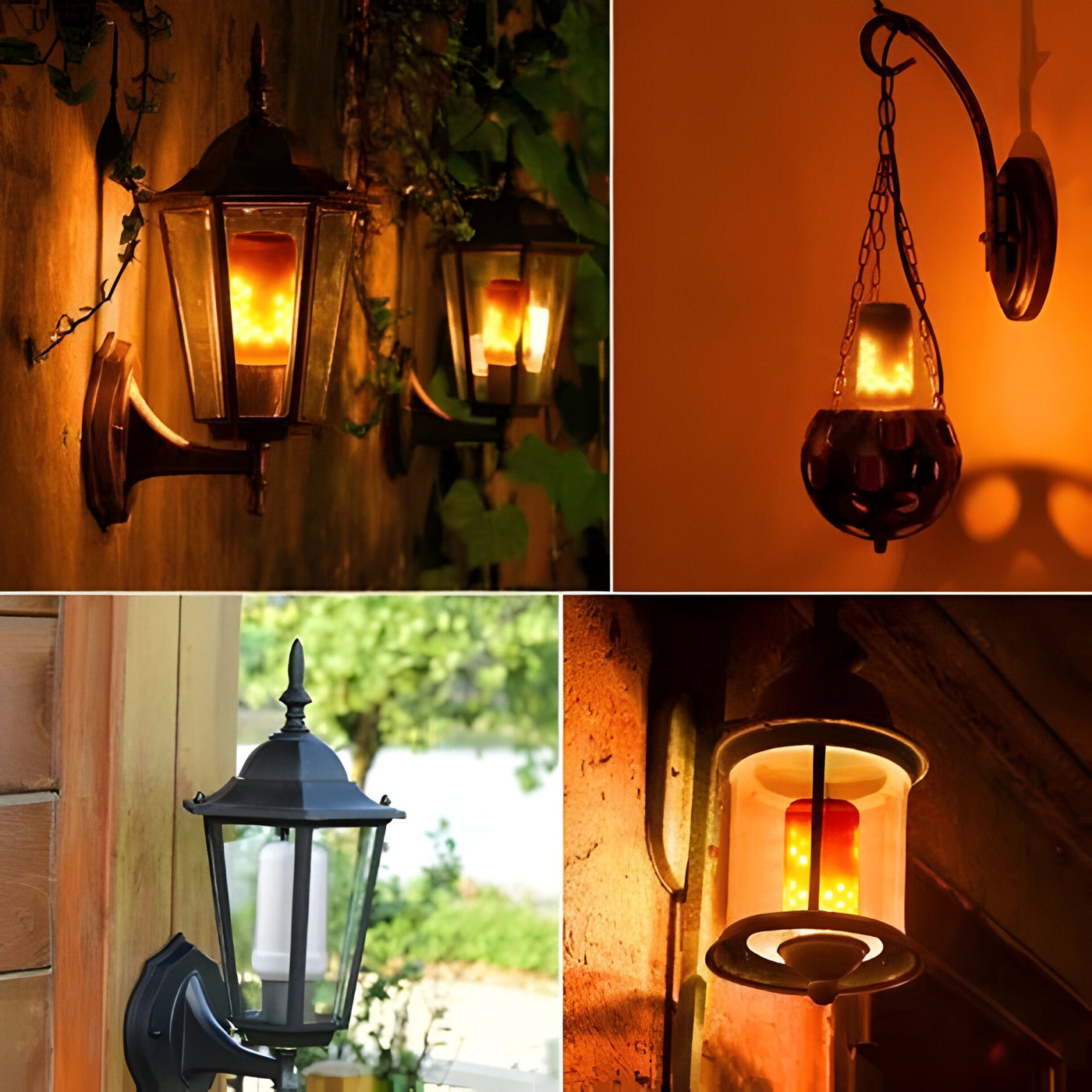 FlameGlow Light – Dekorative LED-Flammenbirnen