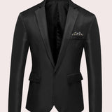 Levin | Herren Blazer mit Business Schnitt in Schwarz