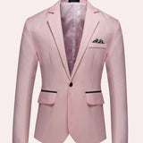 Levin | Herren Blazer mit Business Schnitt in Rosa