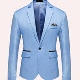 Levin | Herren Blazer mit Business Schnitt in Blau